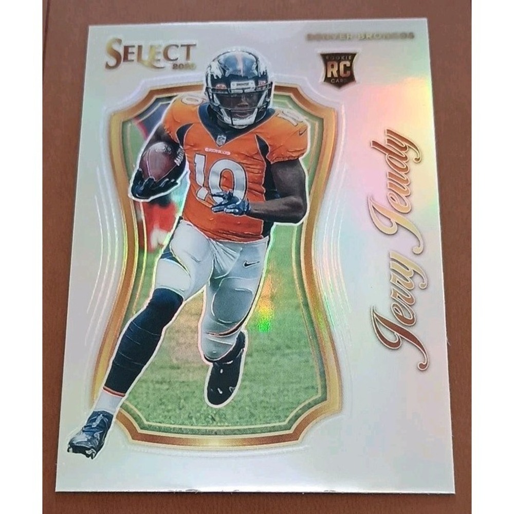 2020 Panini Select Jerry Jeudy Prizm Rookie RC Select Certified SCR-6